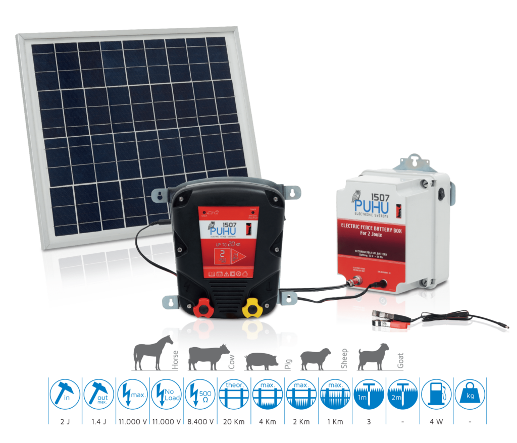 Puhu Elektrikli Çit Cihazları